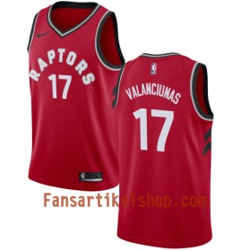 NBA Toronto Raptors Trikot Jonas Valanciunas 17 Nike 2017-18 Rot Swingman - Herren